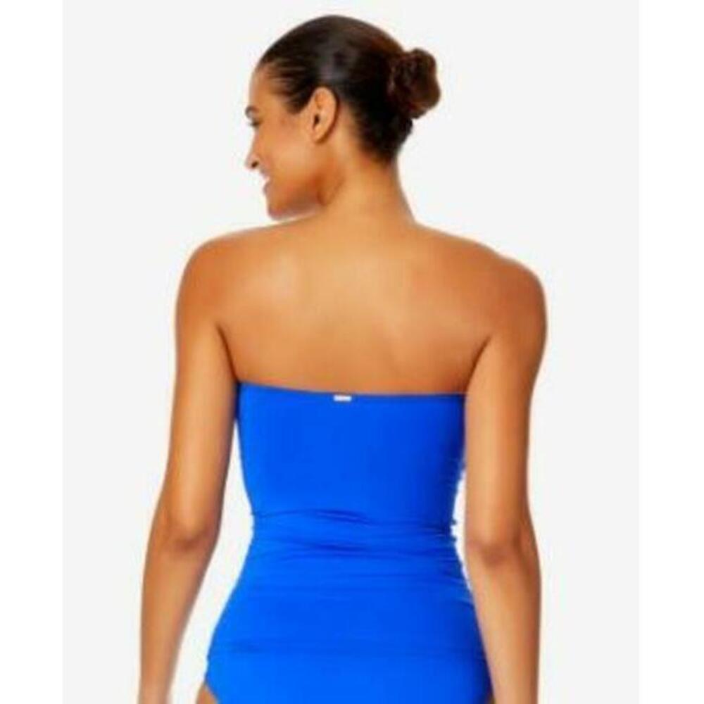 Anne Cole Women's Blue Tankini Swimsuit M - Picture 2 of 7